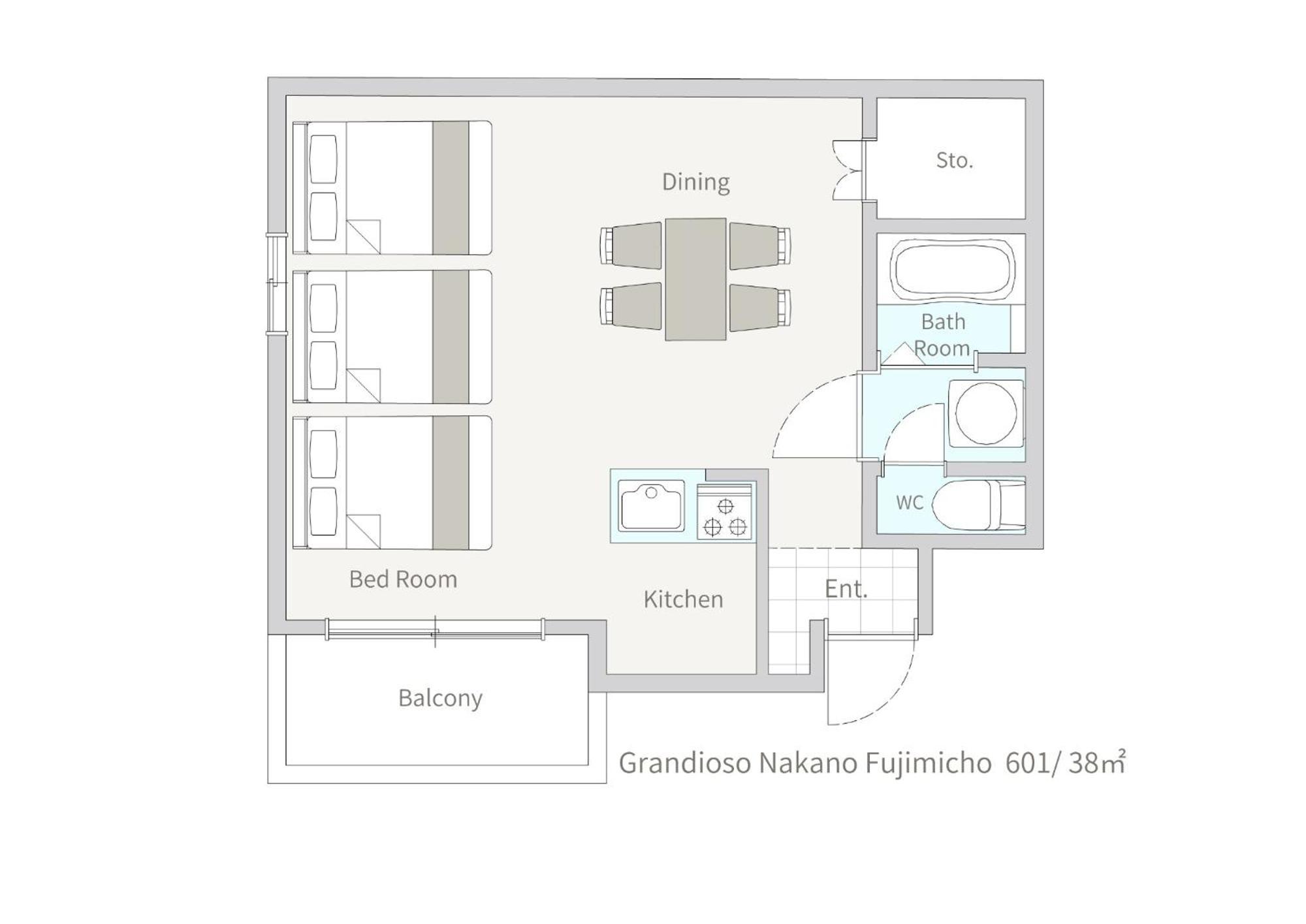 Green House Nakano Fujimicho - Vacation Stay 65976V Tokyo Esterno foto